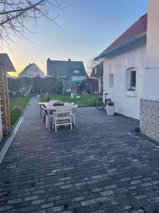 Kleine Gemuetliche Einliegerwohnung Mit Garten Und Pool Nordstemmen Esterno foto